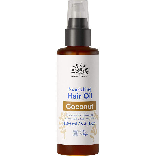 Urtekram Coconut Hair Oil Organic Shine and Moisture 100 ml