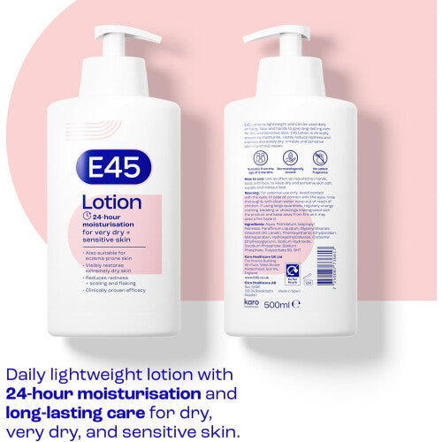 E45 Moisturising Lotion 500 ml